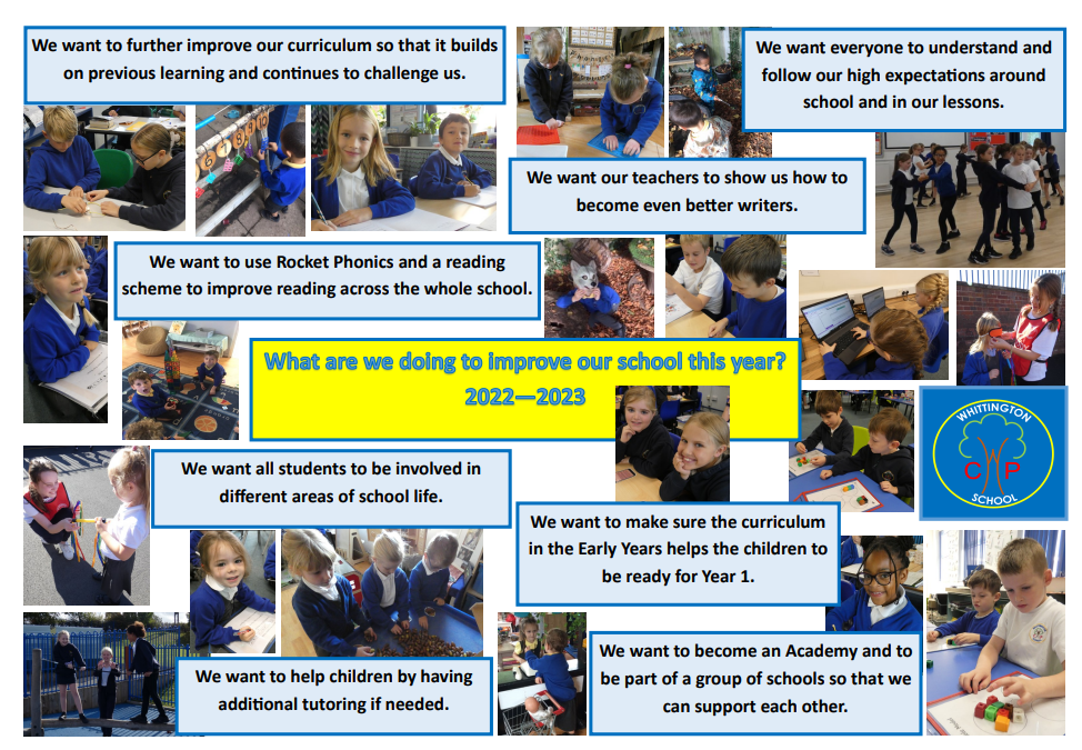 Whittington Primary School - Policies and Reports